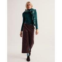 Seasalt Cornwall Cotton Rich Roll Neck Top Teal