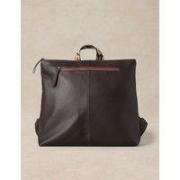 White Stuff Leather Backpack Brown