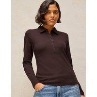 White Stuff Cotton Rich T-Shirt Brown