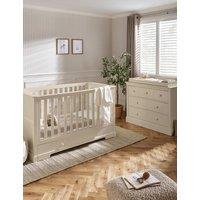 Mamas & Papas Oxford 2 Piece Cot Bed & Dresser Set Light Brown