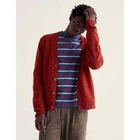 Seasalt Cornwall Lambswool Rich V Neck Cardigan Dark Orange