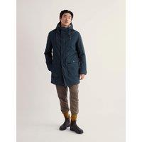 Seasalt Cornwall Pure Cotton Waterproof Coat Navy