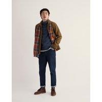 Seasalt Cornwall Merino Wool Rich Flecked Roll Neck Jumper Navy