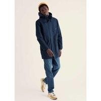 Seasalt Cornwall Atlantek Lightweight Waterproof Parka Coat Navy