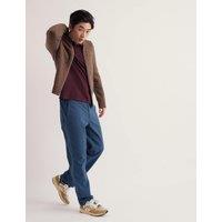 Seasalt Cornwall Merino Wool Rich Shawl Neck Zip Up Cardigan Light Brown