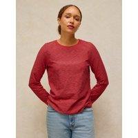 White Stuff Pure Cotton Top Pink Mix