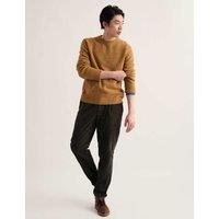 Seasalt Cornwall Men's Yeoman Relaxed Tapered Corduroy Trousers Khaki