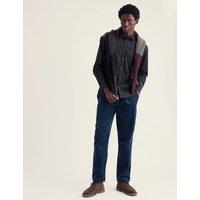 Seasalt Cornwall Men's Yeoman Relaxed Tapered Corduroy Trousers Navy