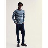 Seasalt Cornwall Men's Felling Pure Cotton Corduroy Trousers Navy