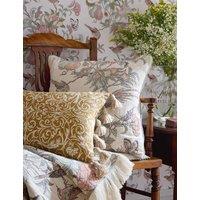 Historic Royal Palaces Pure Cotton Hampton Jacquard Cushion Multi