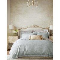Historic Royal Palaces Pure Cotton Sateen Tijou Bedding Set Light Blue Mix