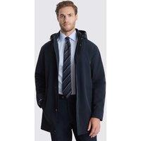 MOSS Removable Hood Coat Navy