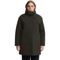 Jack Wolfskin Ice Flare Hooded Longline Parka Dark Green