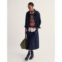 Seasalt Cornwall Pure Cotton Denim Jacket Dark Navy