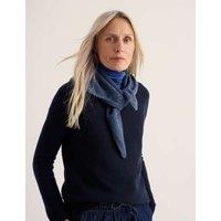 Seasalt Cornwall Wool Rich Scarf Blue Mix