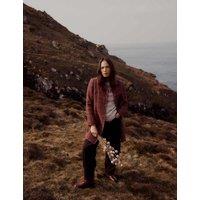 Seasalt Cornwall Wool Blend Checked Coat Multi