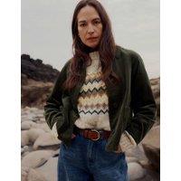 Seasalt Cornwall Pure Cotton Corduroy Jacket Khaki