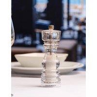 Cole & Mason Wipe Clean Resin Salt Mill 180mm Clear