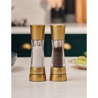 Cole & Mason Resin Salt & Pepper Mill Set 190mm Gold