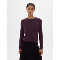 HUSH Supersoft Fitted Top Plum