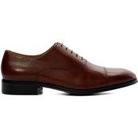 Dune London Wide Fit Leather Oxford Shoes Tan