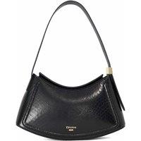 Dune London Leather Shoulder Bag Black