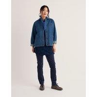 Seasalt Cornwall Cotton Rich Cord Slim Fit Trousers Navy