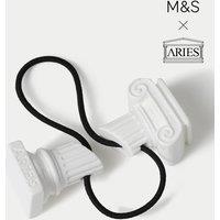 M&S x Aries Greek Column Hair Band White