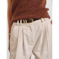 Katie Loxton Leopard Print Belt With Buckle Fastening Brown Mix