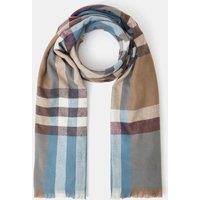 ACCESSORIZE Checked Fringed Blanket Scarf Multi