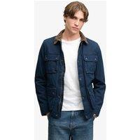 Superdry & Co Pure Cotton Utility Jacket Navy