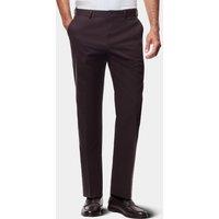 Hawes & Curtis Regular Fit Easy-Iron Brushed Twill Chinos Dark Brown