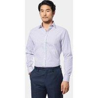 Hawes & Curtis Slim Fit Non-Iron Pure Cotton Checked Shirt Pink Mix