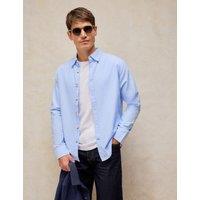 White Stuff Pure Cotton Bruton Oxford Shirt Blue