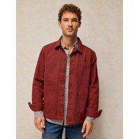 White Stuff Denim Jacket Dark Red