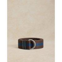 White Stuff Webbing Belt Brown Mix