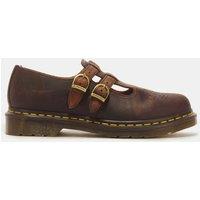 Dr Martens 8065 Crazy Horse Leather Mary Jane Shoes Brown