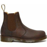 Dr Martens 2976 Crazy Horse Leather Chelsea Boots Brown