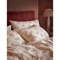 Piglet In Bed 2 Pack Linen Rich Pillowcase Set Light Pink Mix