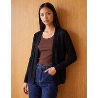 Roman Petite Stretch Cardigan Black