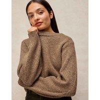 White Stuff Crew Neck Jumper Natural