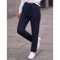 Roman Petite Turn Up Slim Fit Trousers Navy