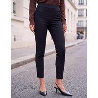 Roman Petite Cropped Trousers with Stretch Black