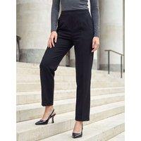 Roman Petite Jersey Straight Leg Trousers Black