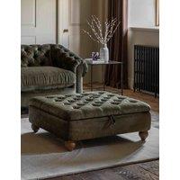 Gallery Direct Chesterfield Footstool Olive