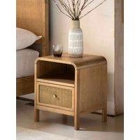 Gallery Direct Bibury 1 Drawer Bedside Table Natural