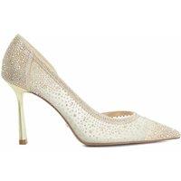 Dune London Sparkle Stiletto Heel Court Shoes Gold