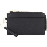 Dune London Leather Card Holder Black