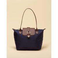 Joules Zip Detail Tote Bag Navy