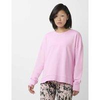 Sweaty Betty After Class Cotton Blend Relaxed Sweatshirt Light Purple